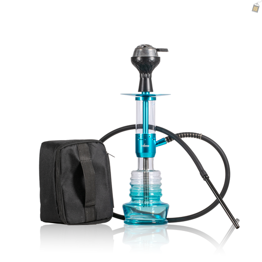 Dynamite Hookah with Bag - Blue