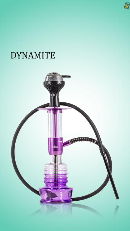 Dynamite Hookah with Bag - Purple