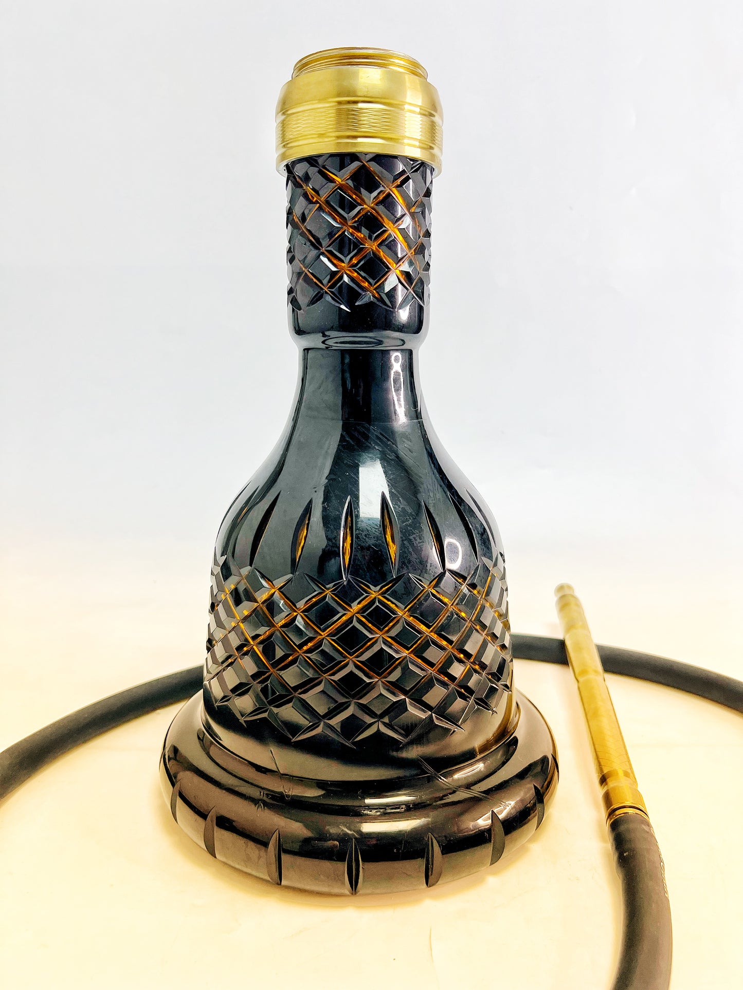 COCOYAYA Gamaliya Persia Hookah - Golden Stem / Black Base