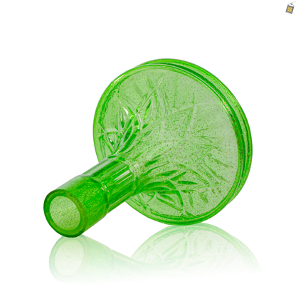 Eco Glass Hookah Replacement Base - Green (Lock)