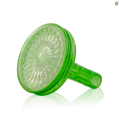 Eco Glass Hookah Replacement Base - Green (Lock)