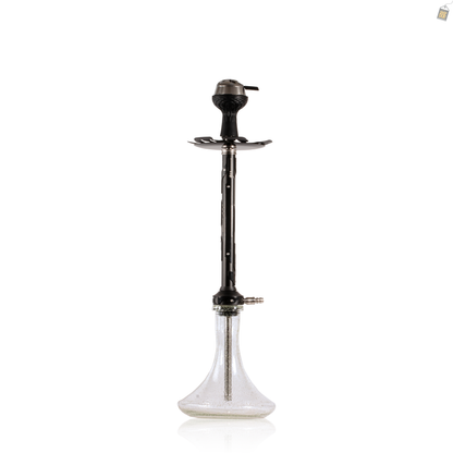 El Bomber Jack Hookah - Black Stem / Radium Base