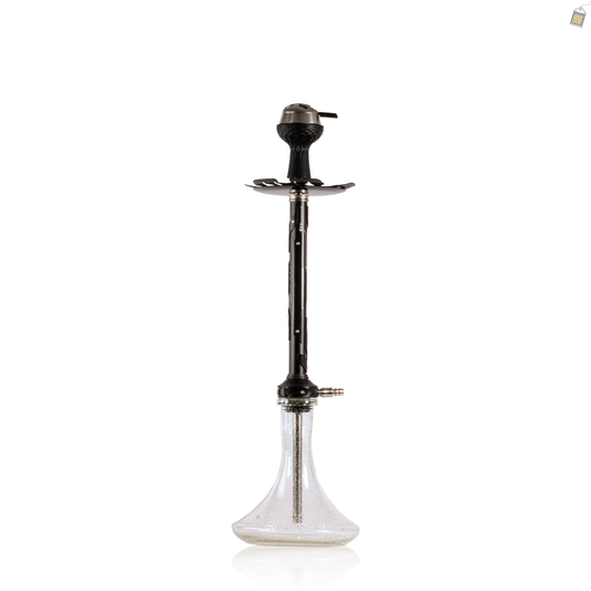 El Bomber Jack Hookah - Black Stem / Radium Base