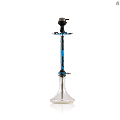 El Bomber Jack Hookah - Blue Stem / Radium Base