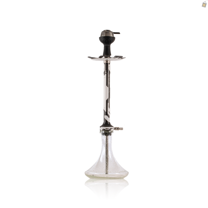 El Bomber Jack Hookah - White Stem / Radium Base