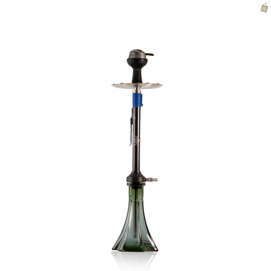 El Bomber Titan Hookah - Blue Stem / Arc Base