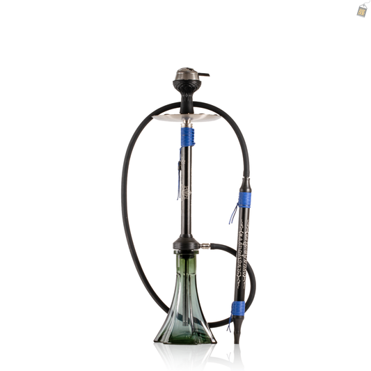 El Bomber Titan Hookah - Blue Stem / Arc Base
