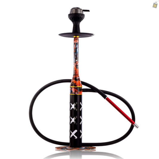 Exter Baseball Hookah - Red