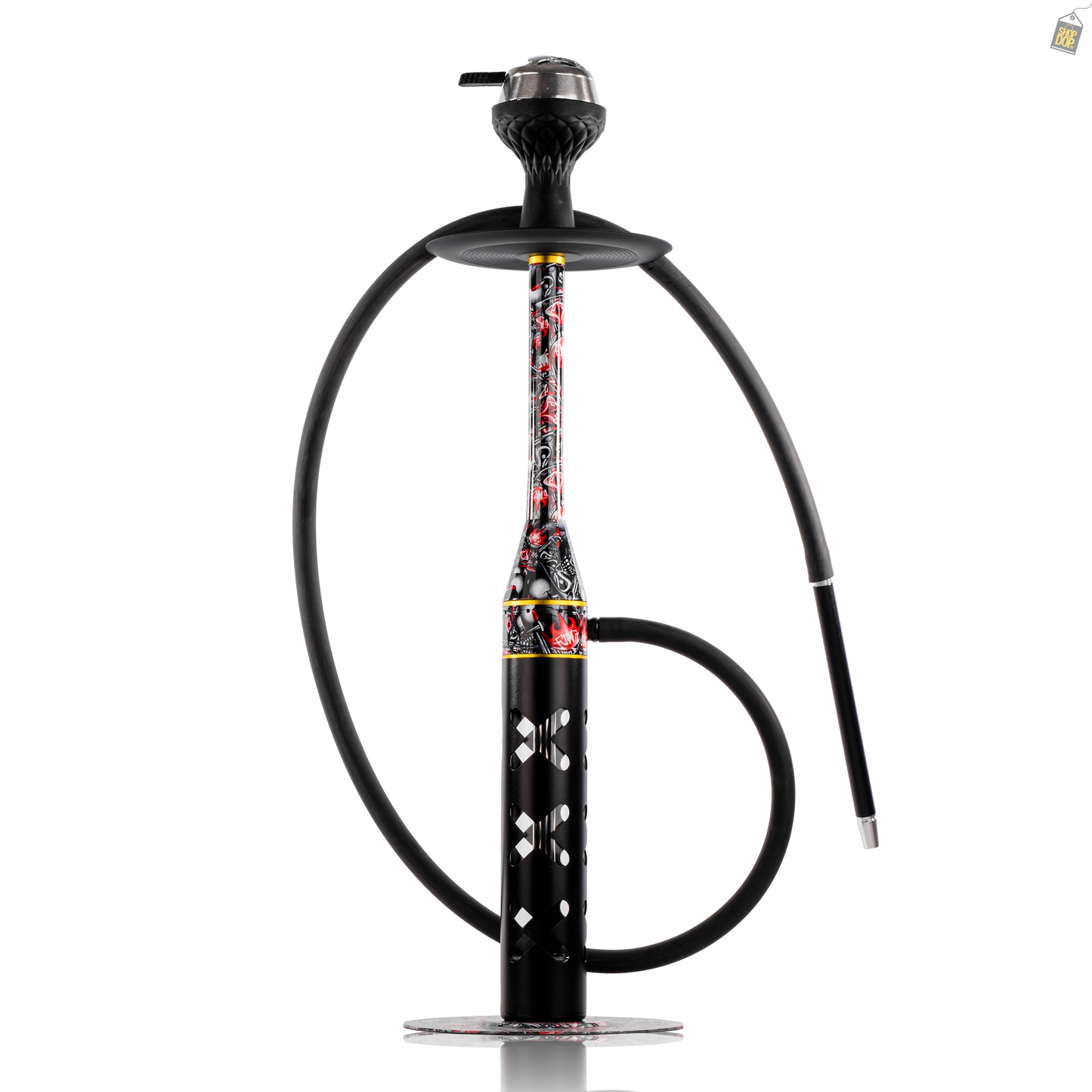 Exter Baseball Hookah - Black
