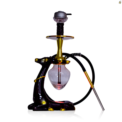 Fawn Hookah with LED Light - Red