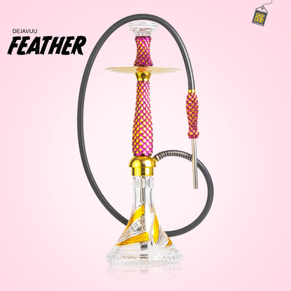 Feather X Hookah - Purple