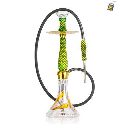 Feather X Hookah - Green