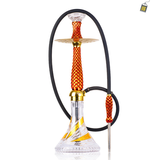 Feather X Hookah - Red