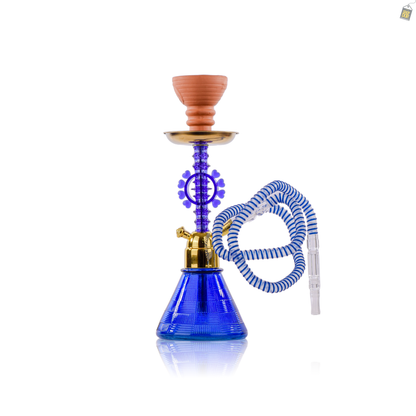 Heart Ferry Pumpkin Hookah - Blue
