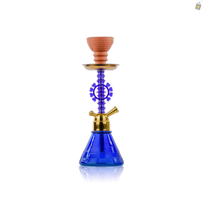 Heart Ferry Pumpkin Hookah - Blue