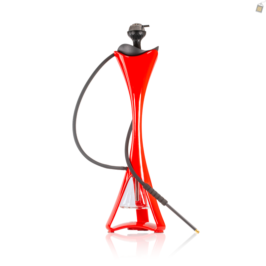 Ferry Hookah with LED Light - Red