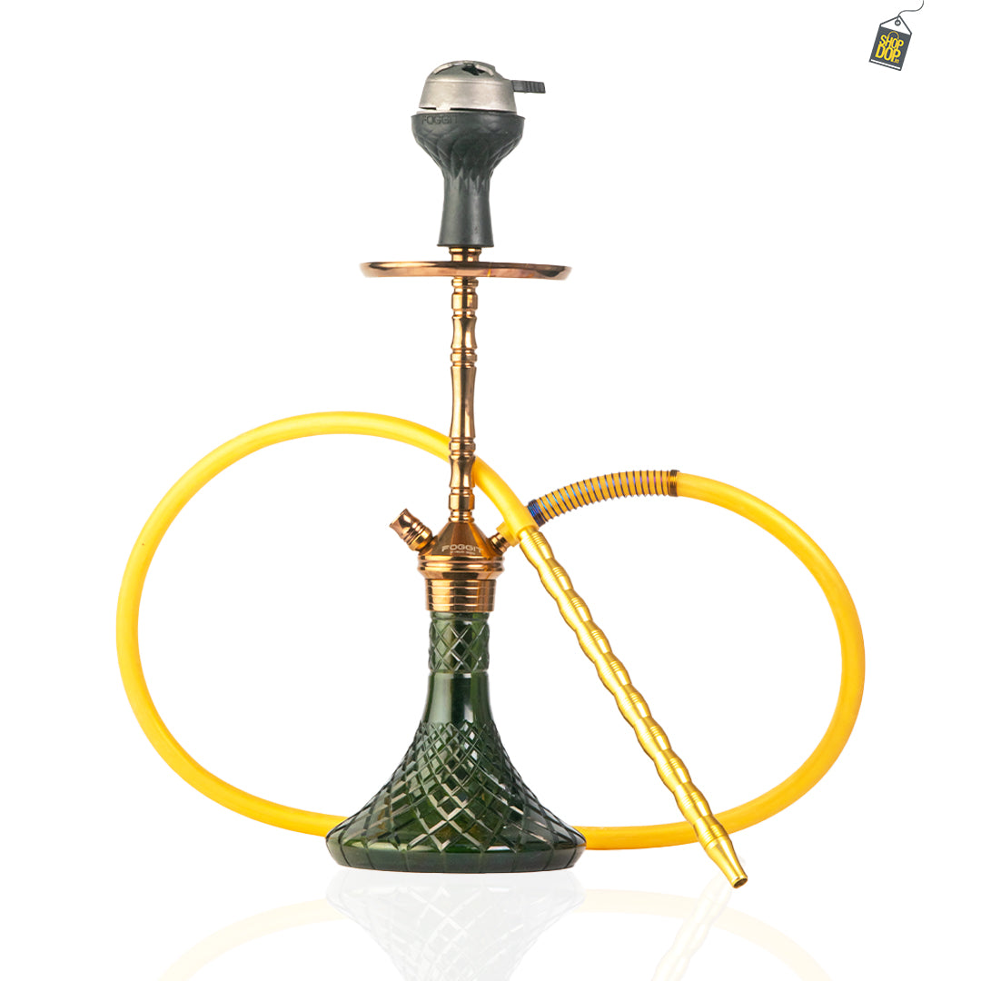 Fighter Hookah L3 - Bronze Stem / Black Base