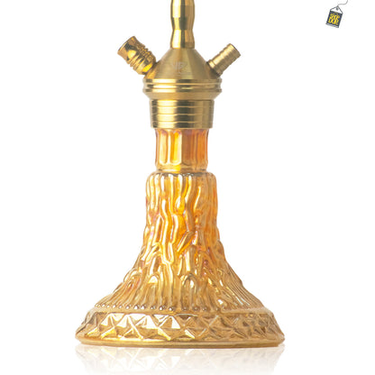 Fighter Ladder 2.0 Hookah - Gold Stem / Gold Base