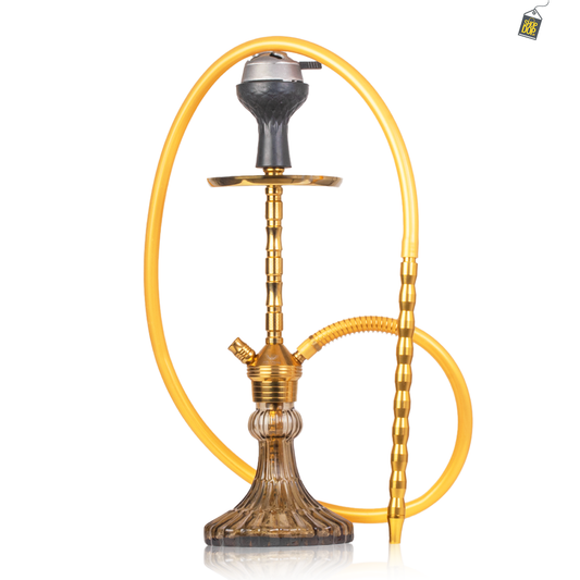Fighter Hookah L5 - Golden Stem / Oby Base