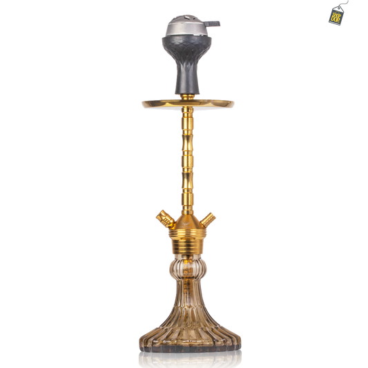 Fighter Hookah L5 - Golden Stem / Oby Base