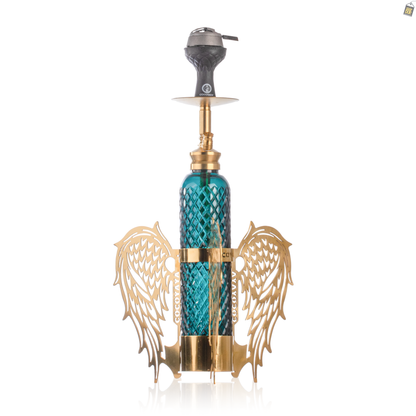 COCOYAYA Fire Fly Hookah - Golden / Green Base
