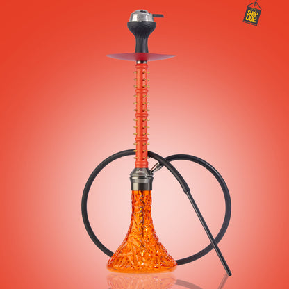 Flatter Hookah - Red