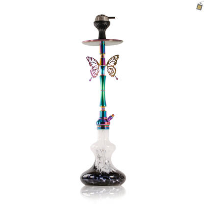 Flutter Hookah with Wings - Rainbow