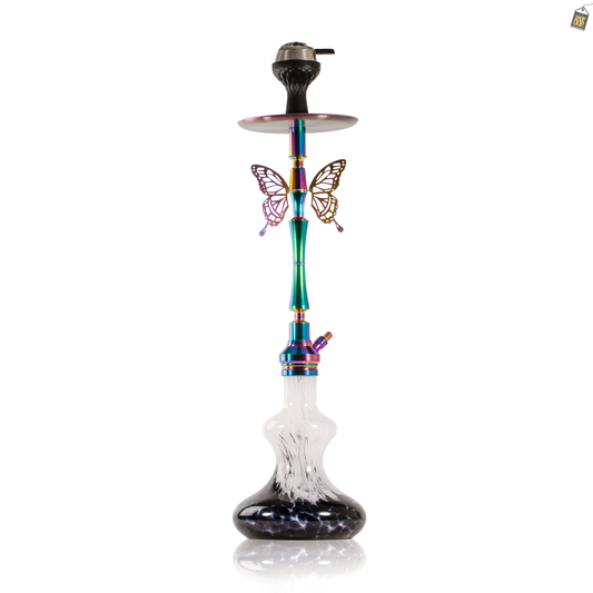 Flutter Hookah with Wings - Rainbow