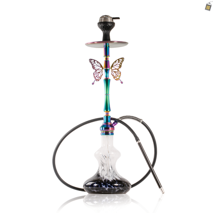 Flutter Hookah with Wings - Rainbow