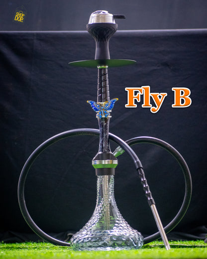 Fly B Hookah - Blue (Special Butterfly Edition)