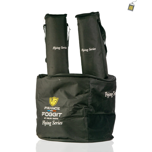 VG France Butterfly Hookah with 3 Bags (LED & Remote) - Bronze