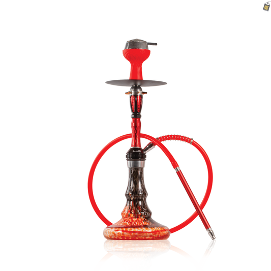 Frost Fire Hookah - Red