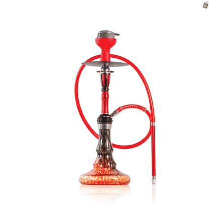 Frost Fire Hookah - Red