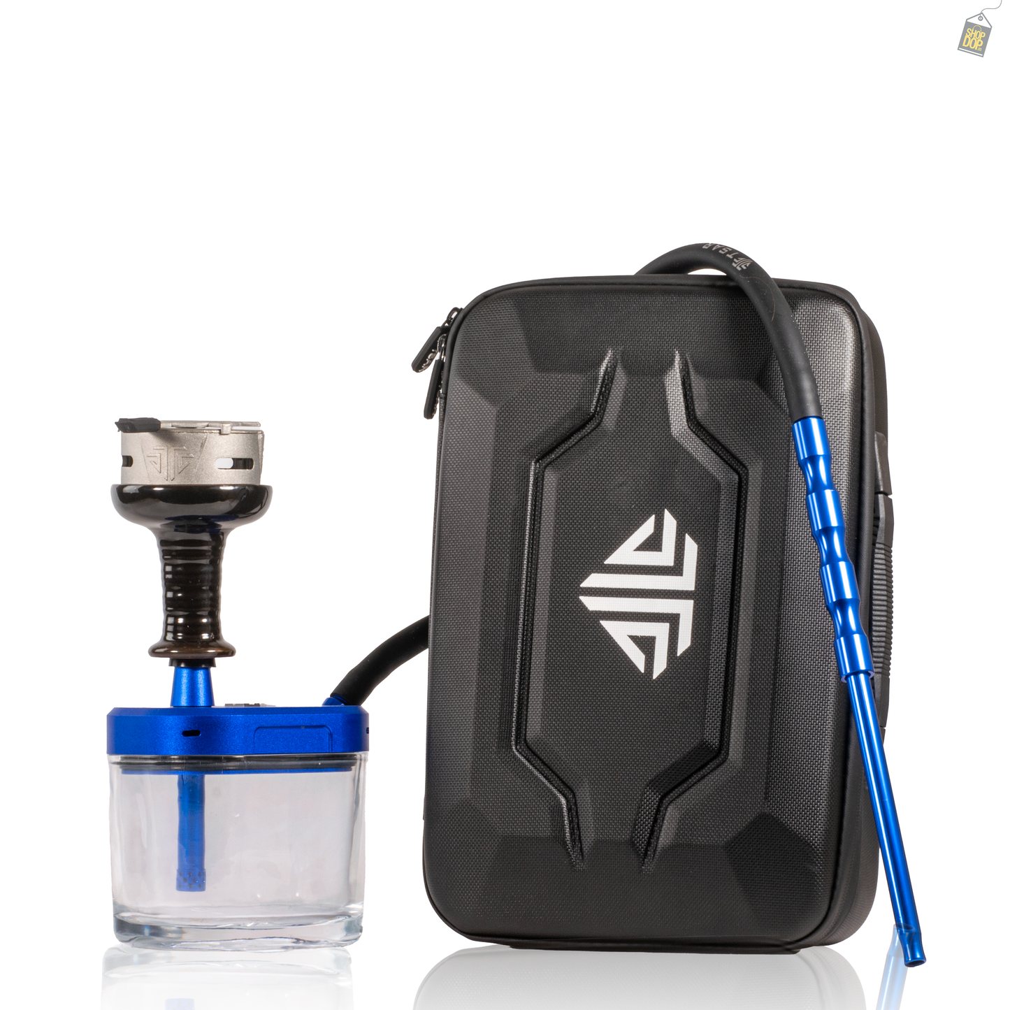 GoFast Hookah with Case - Blue