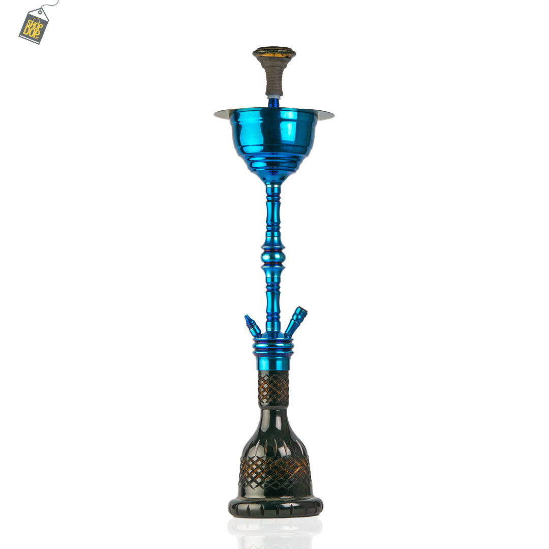 COCOYAYA Gamaliya Hookah - Blue Stem / Black Base