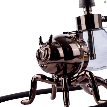 Giant Bee Hookah with LED Light - Black