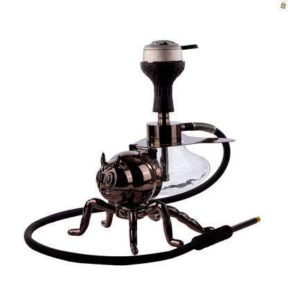 Giant Bee Hookah with LED Light - Black