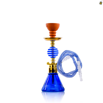 Globle Pumpkin Hookah - Blue
