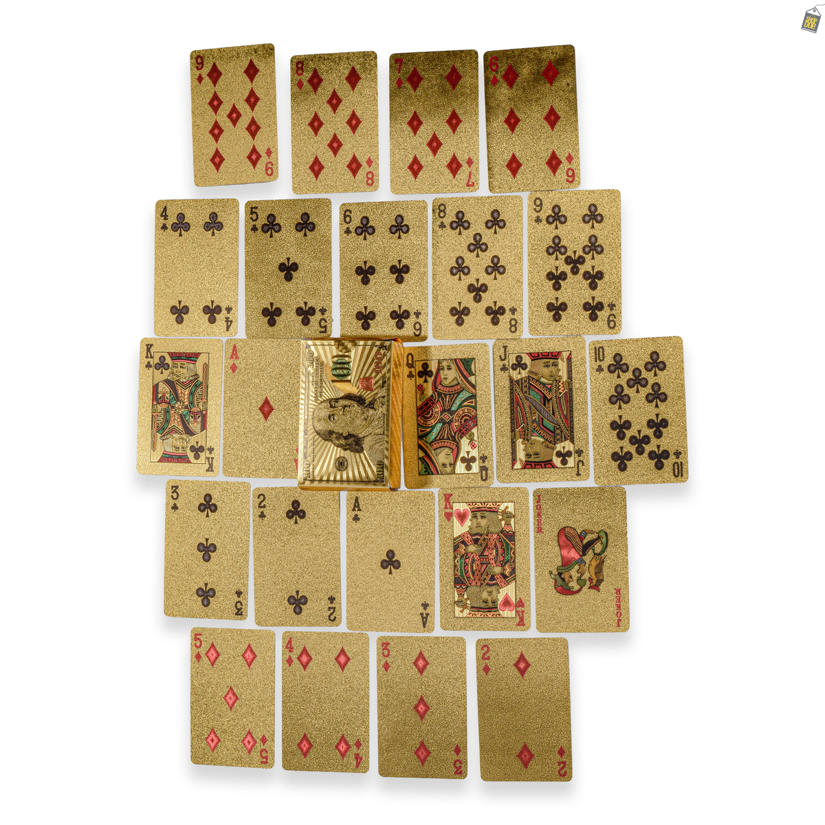 Golden Dollar Playing Cards