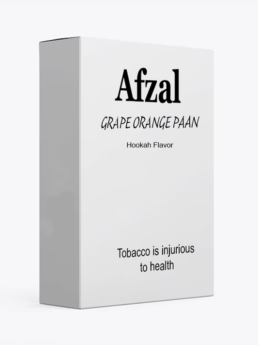 Afzal Grape Orange Paan Hookah Flavor - 50g