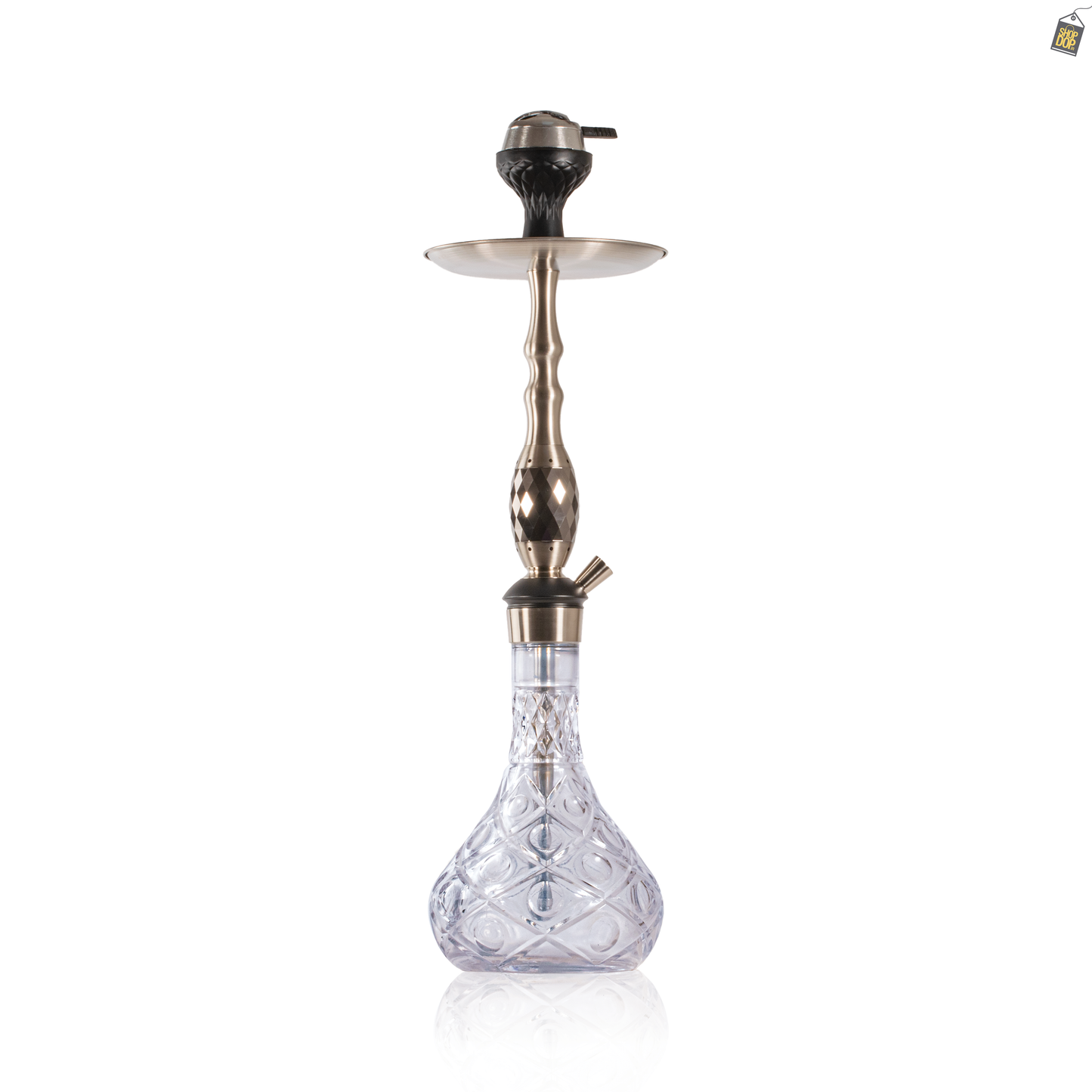 Greek Tomb Hookah - Silver