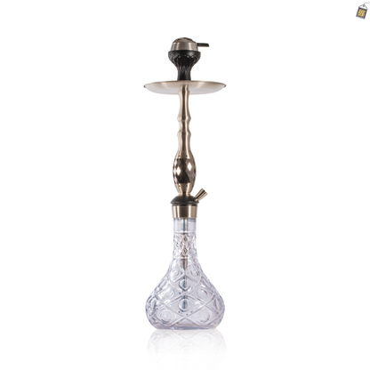 Greek Tomb Hookah - Silver