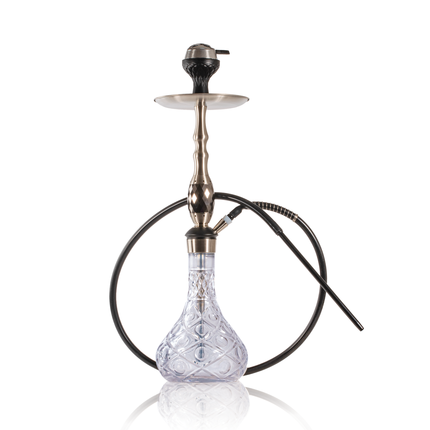 Greek Tomb Hookah - Silver