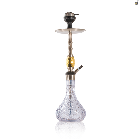 Greek Tomb Hookah - Gold