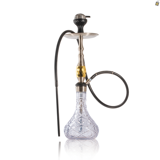 Greek Tomb Hookah - Gold