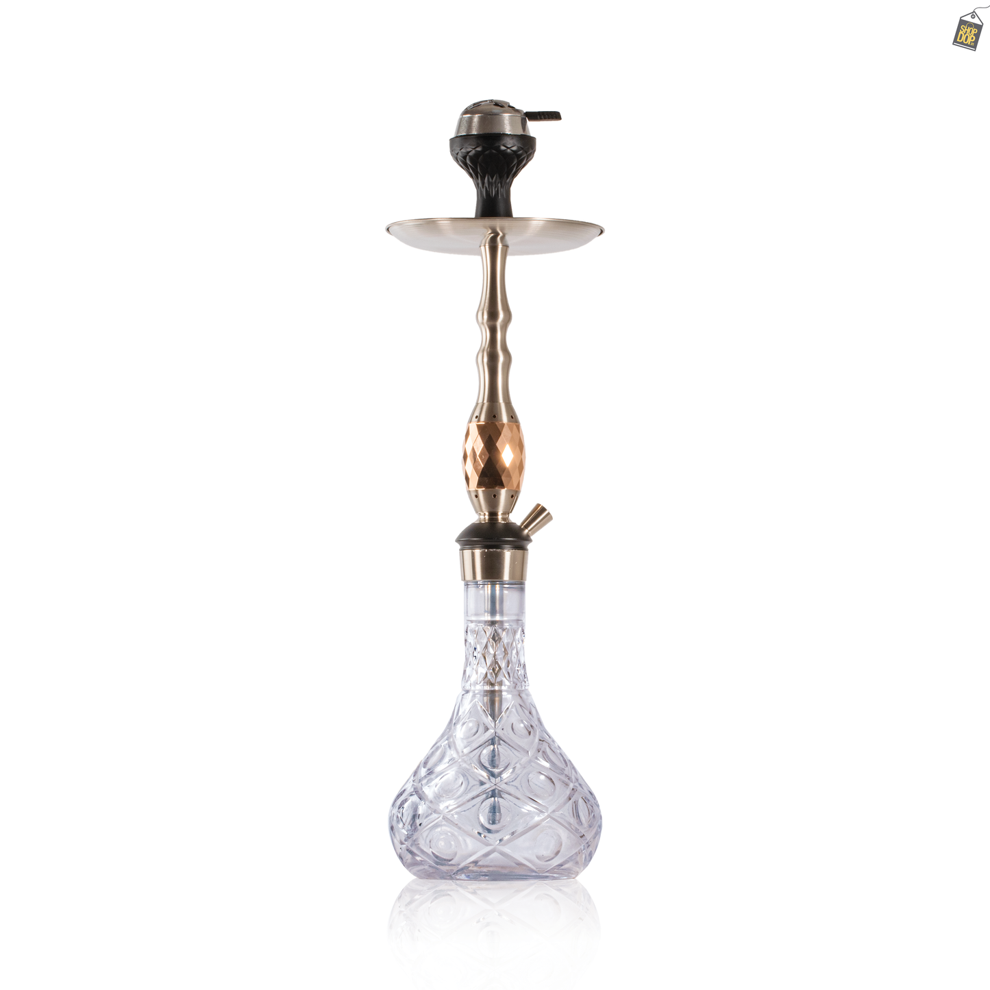 Greek Tomb Hookah - Rose Gold