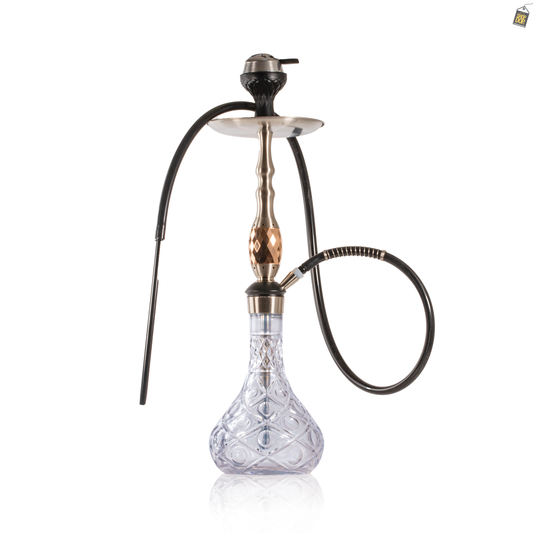 Greek Tomb Hookah - Rose Gold