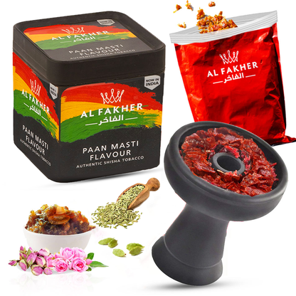 Al Fakher Paan Masti Hookah Flavor - 1kg Bucket