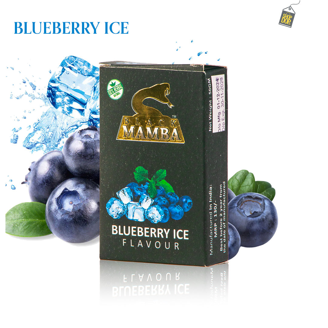 Herbal Blueberry Ice Hookah Flavor - 50g