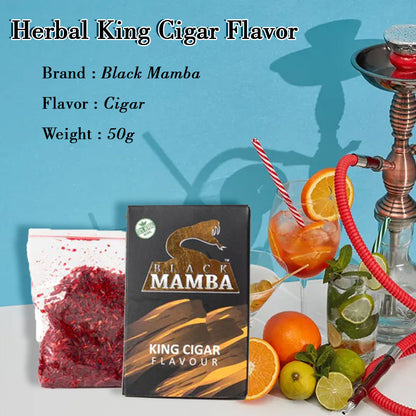 Herbal King Cigar Hookah Flavor - 50g